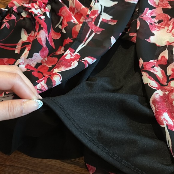 Just Taylor Halter Neck Floral Dress - Picture 6 of 6